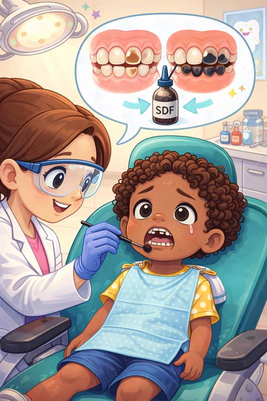 Silver Diamine Fluoride (SDF) appointment