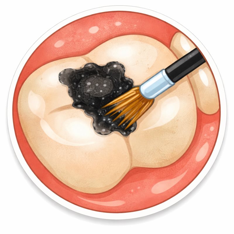 aftercare tips following Silver Diamine Fluoride 