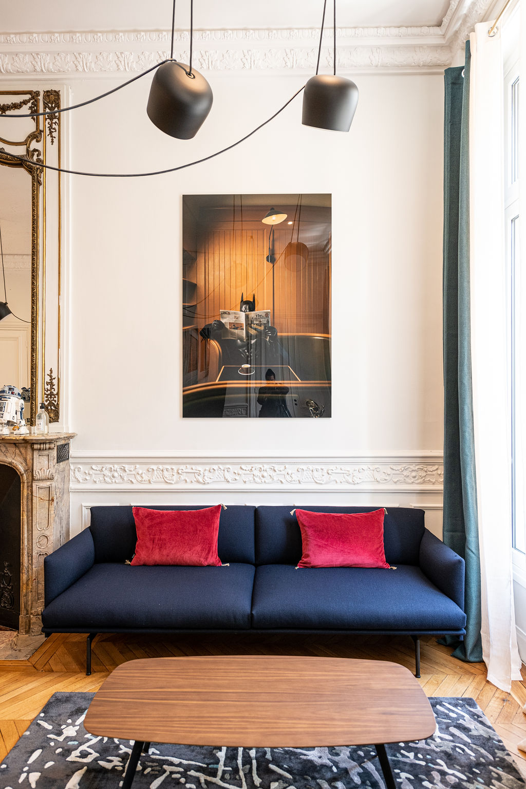 Aménagement de bureaux, perspectives et géométrie du lieu — bureaux de Cabinet AL