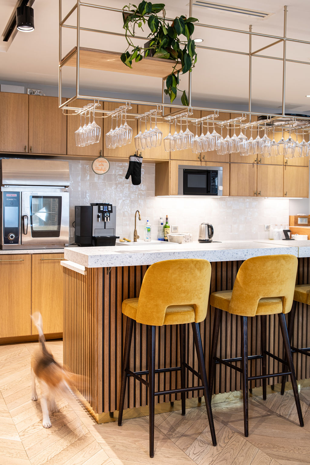 Bureaux contemporains, lignes épurées et lumière naturelle (photographie d’intérieur) — par Jonathan Moyal