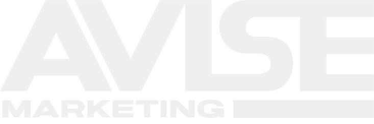 White Avise Marketing Logo