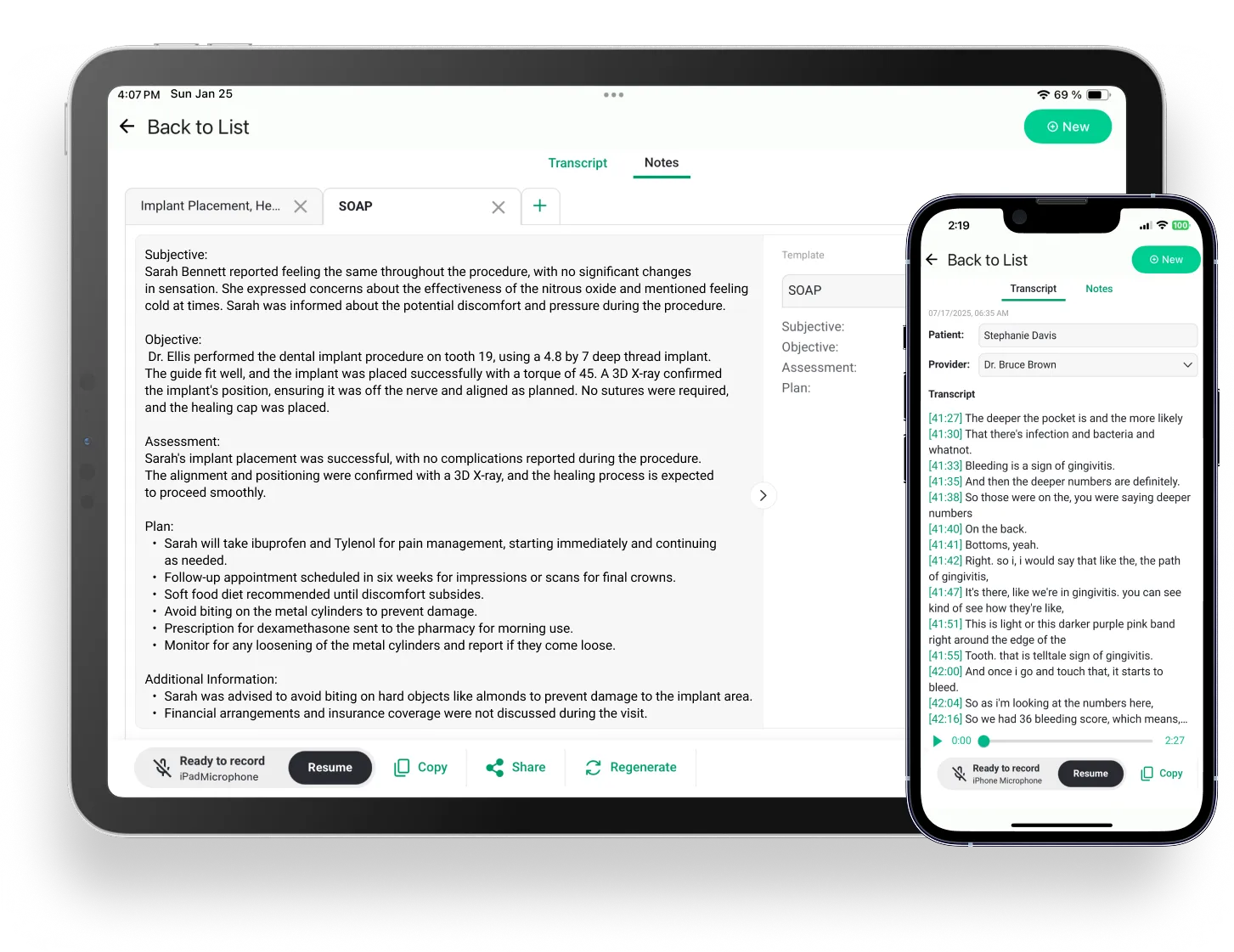 Denti.AI on Mobile Devices
