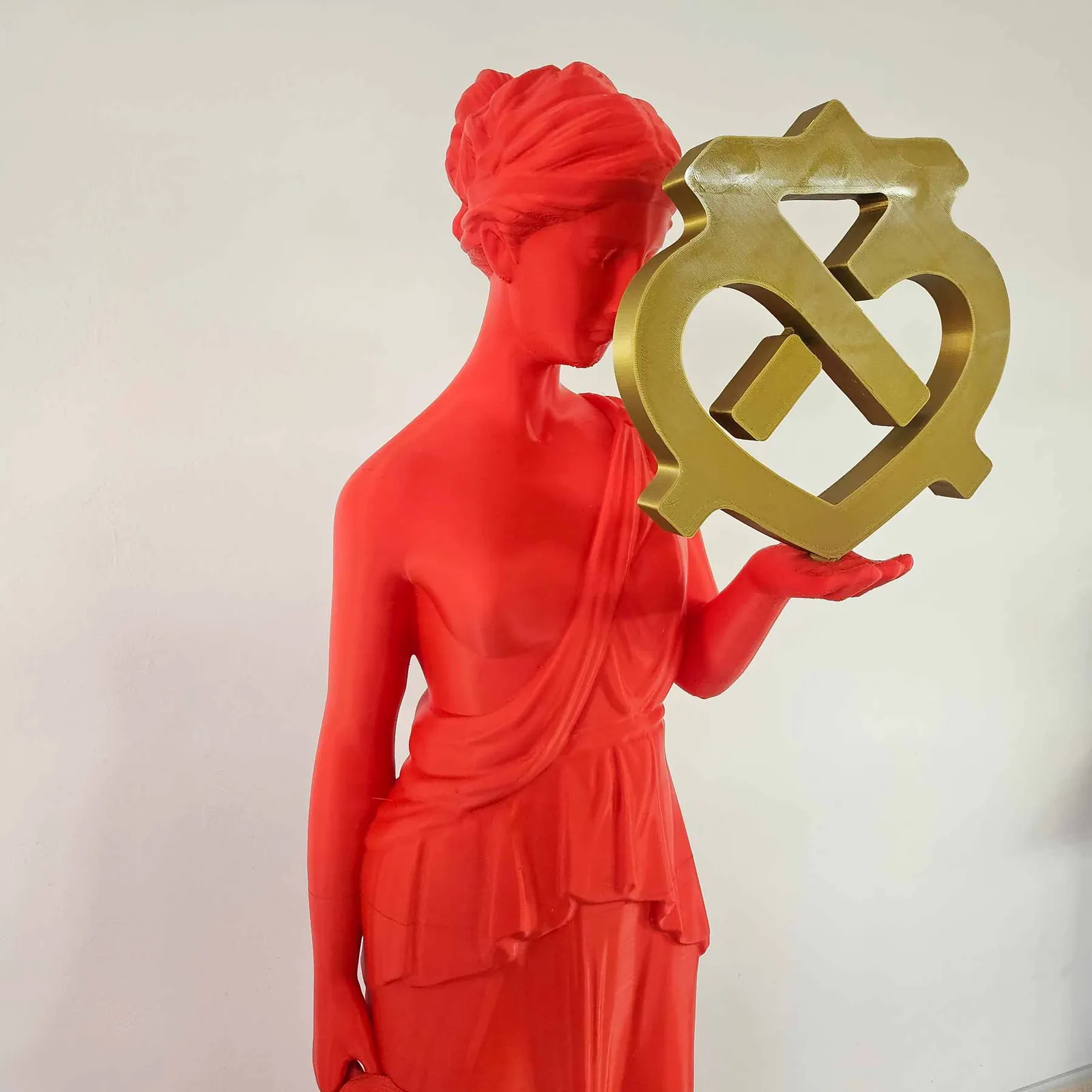 Sculpture and 3D-Printed Model 6