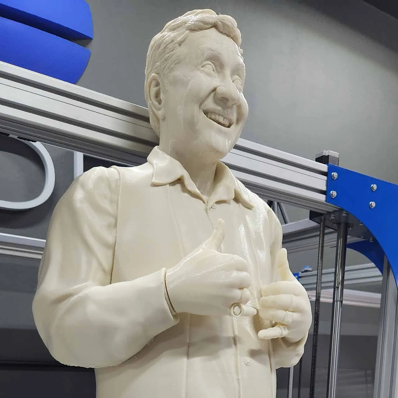 Sculpture and 3D-Printed Model 12