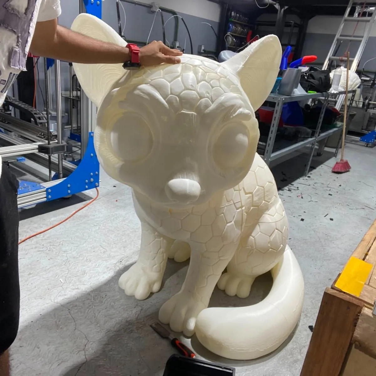 Sculpture and 3D-Printed Model 11