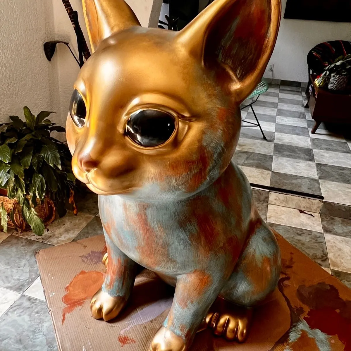 Sculpture and 3D-Printed Model 22