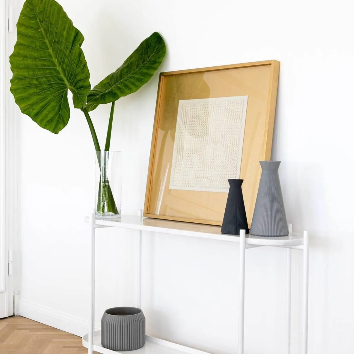 Lâmpada e objeto decorativo impresso em 3D 3