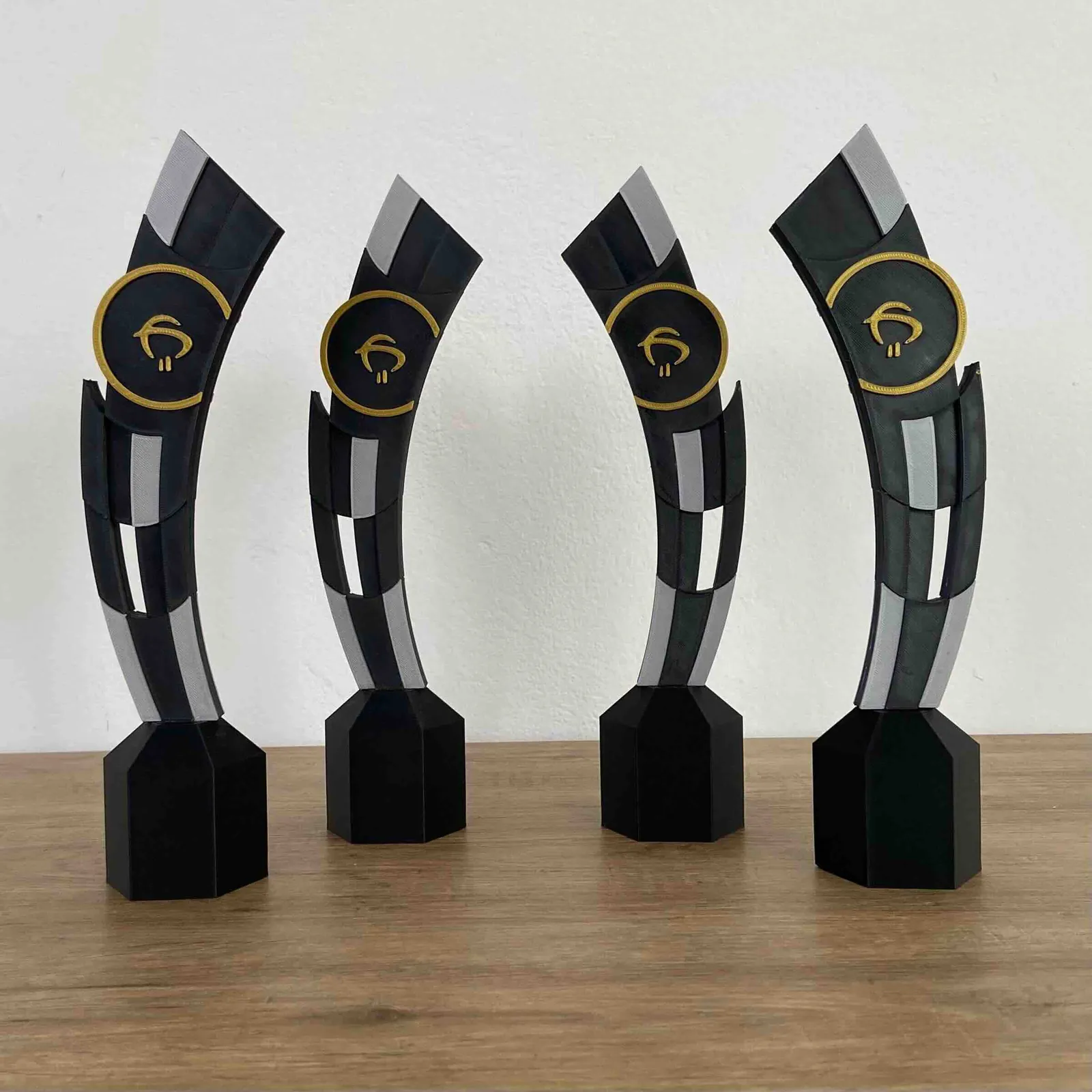 Trofeo y regalo personalizado impreso en 3D 10