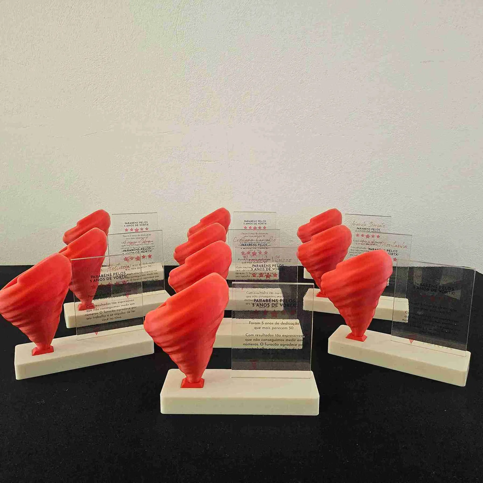 Trofeo y regalo personalizado impreso en 3D 16