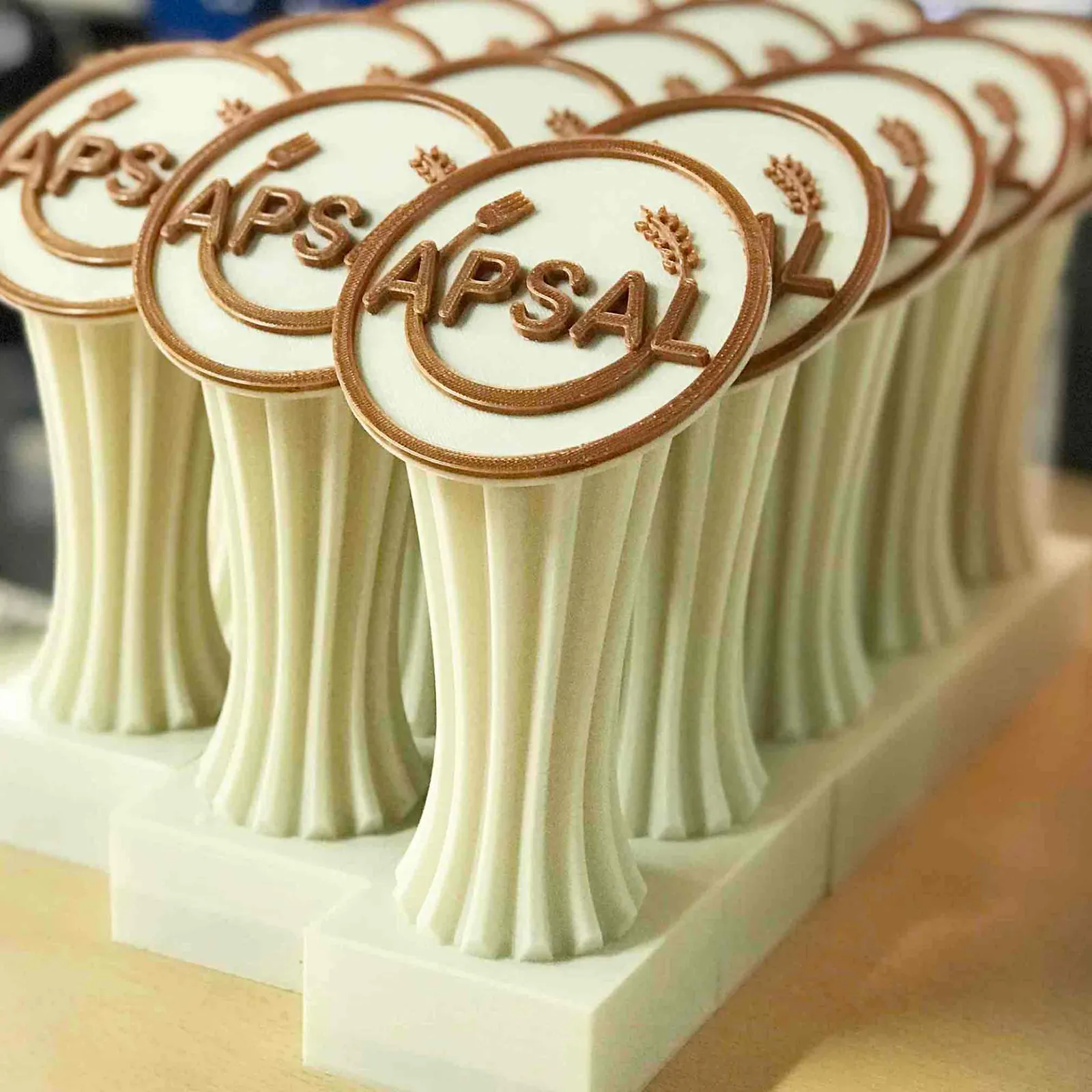 Trofeo y regalo personalizado impreso en 3D 25