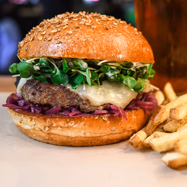 Burger of the month.