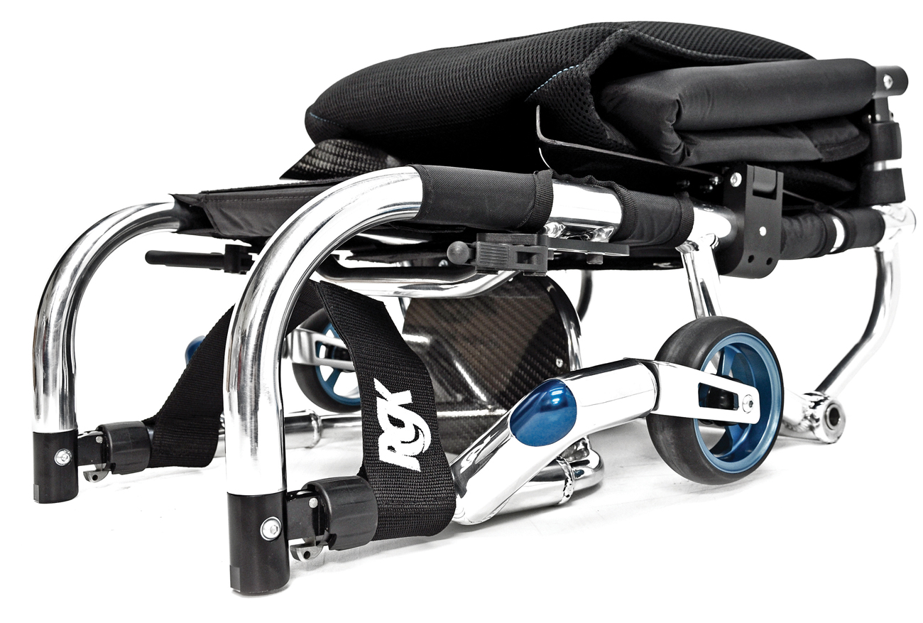 RGK lightweight foldable travel wheelchair