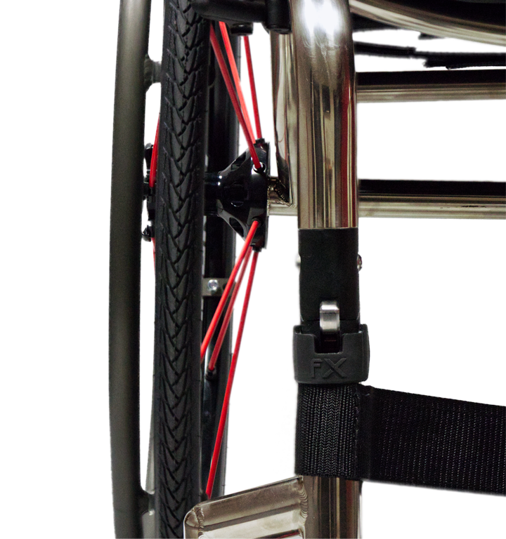 RGK lightweight foldable travel wheelchair