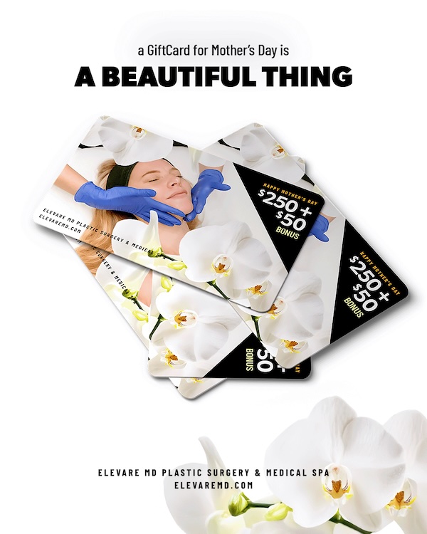 A gift card for mother's day by Elevare MD