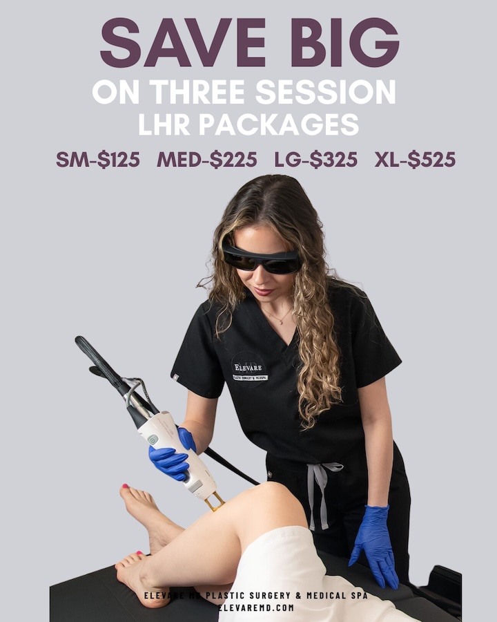 Laser Hair Removal Deals at ElevareMD