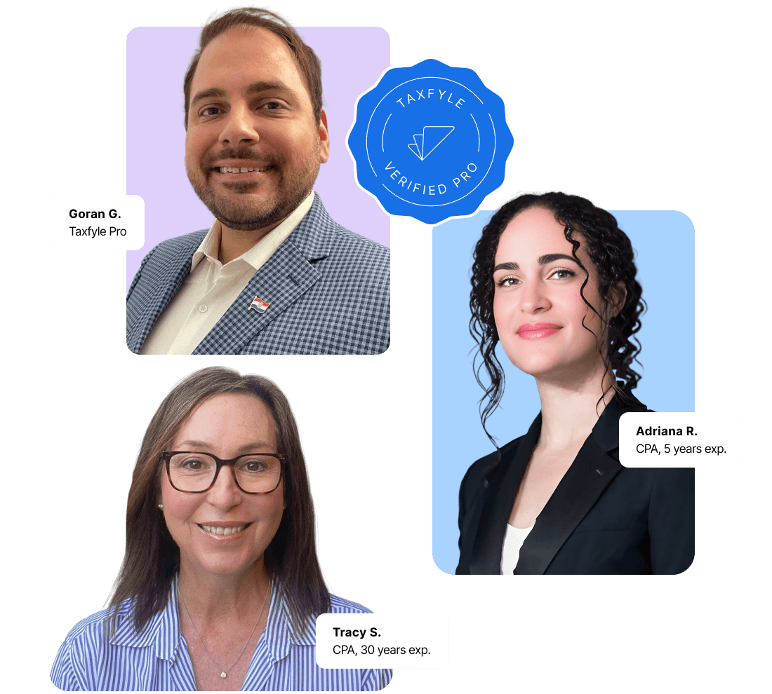 Taxfyle verified tax professionals