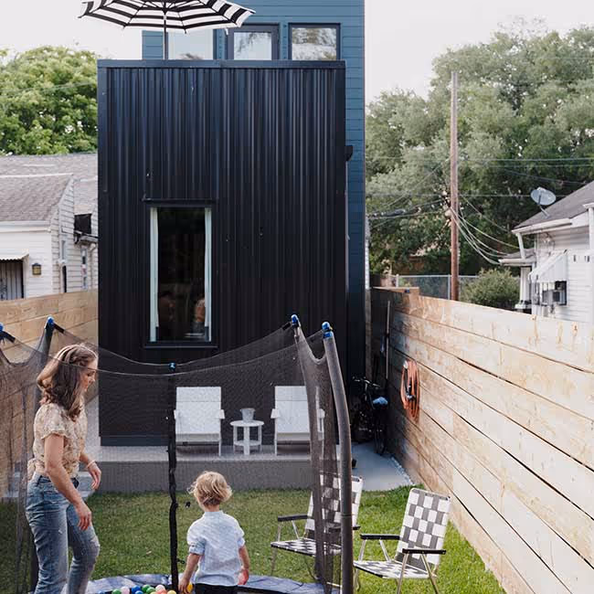 New Orleans Modern Narrow House
