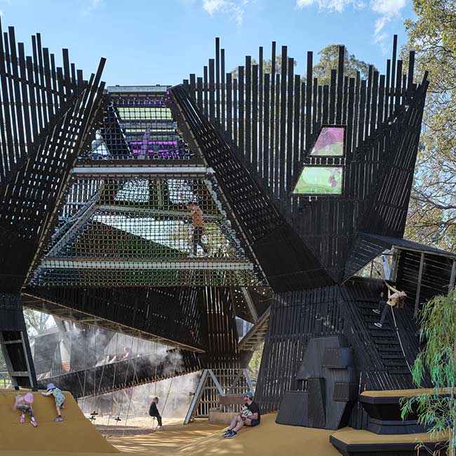 Bradbury Park Playscape