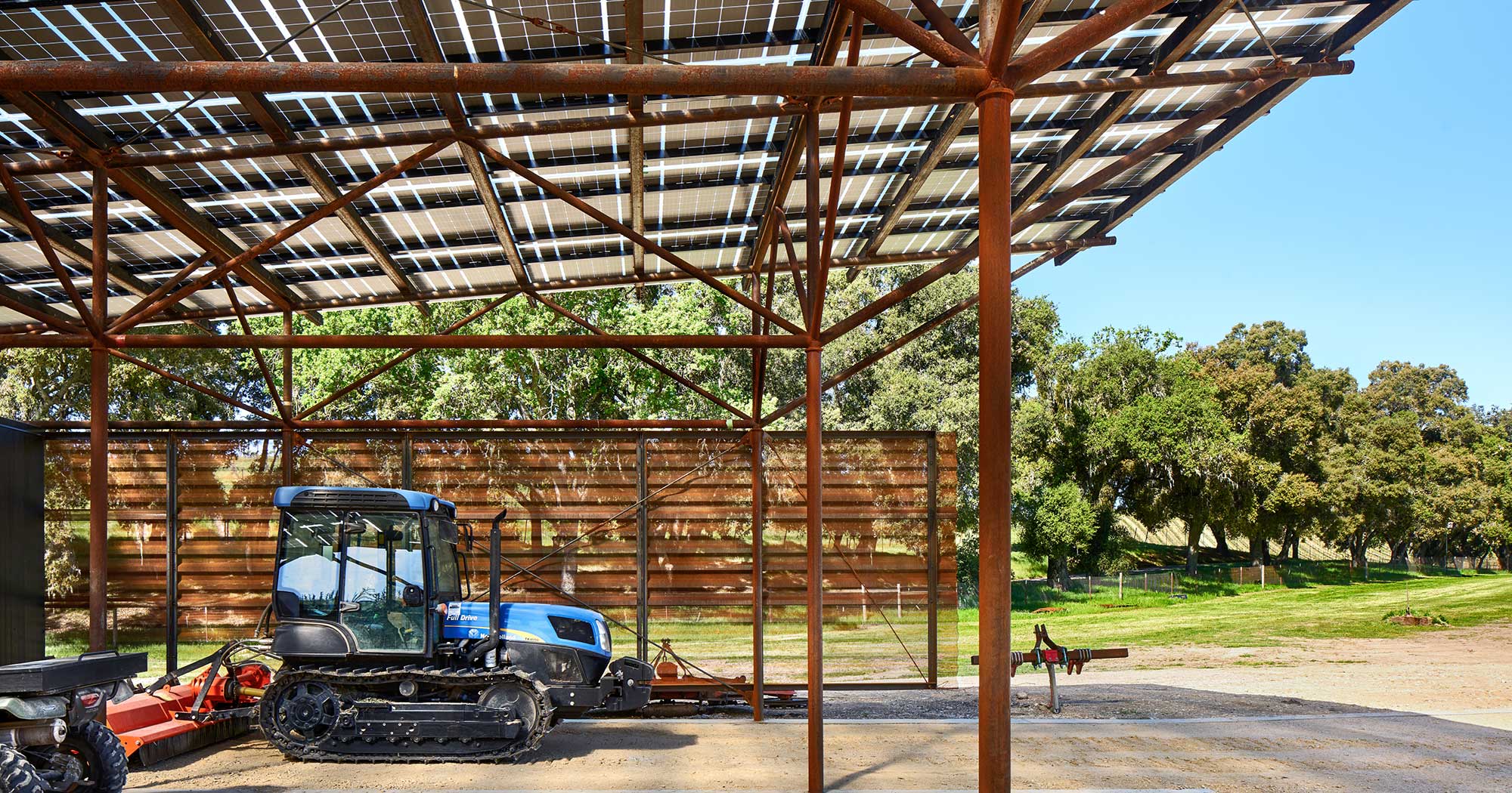 Saxum Vineyard Equipment Barn