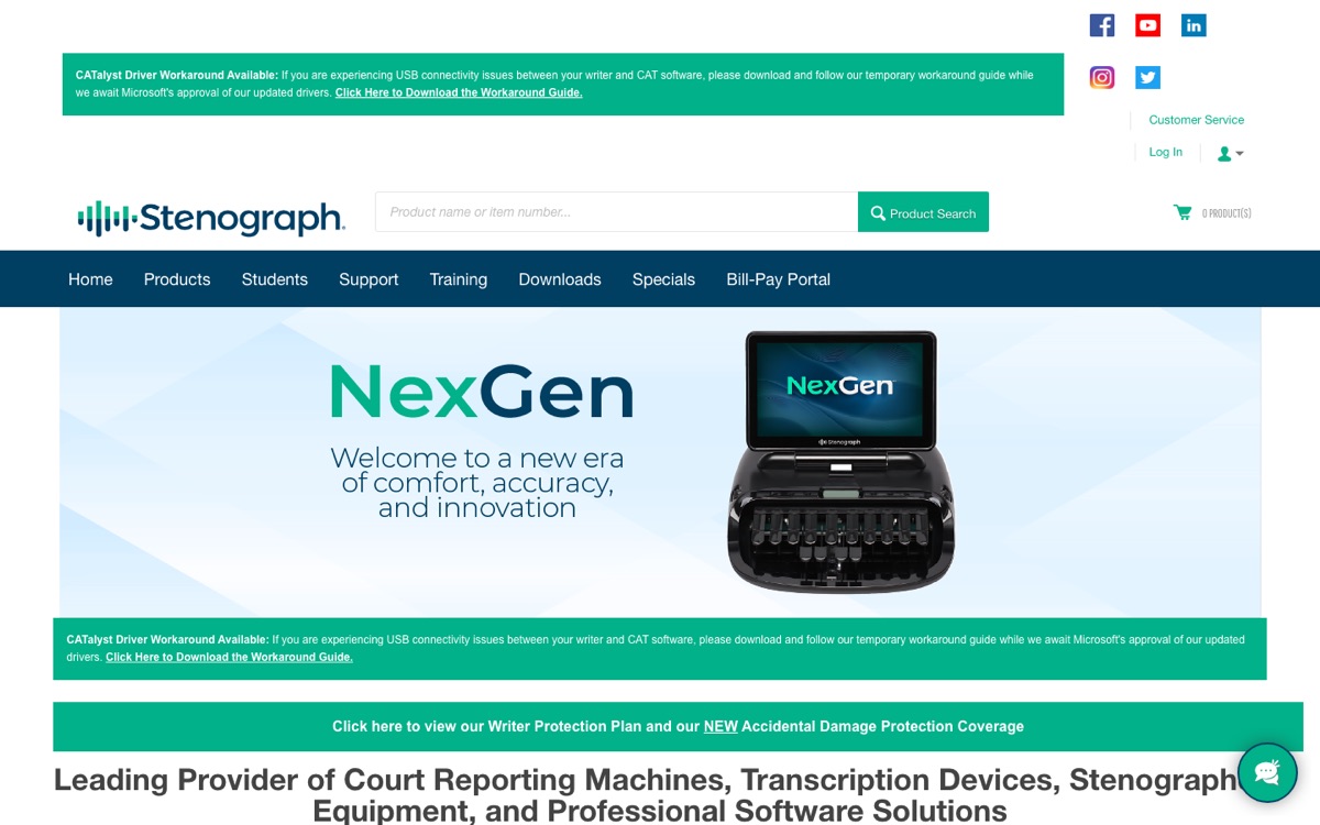Stenograph MAXScribe product thumbnail