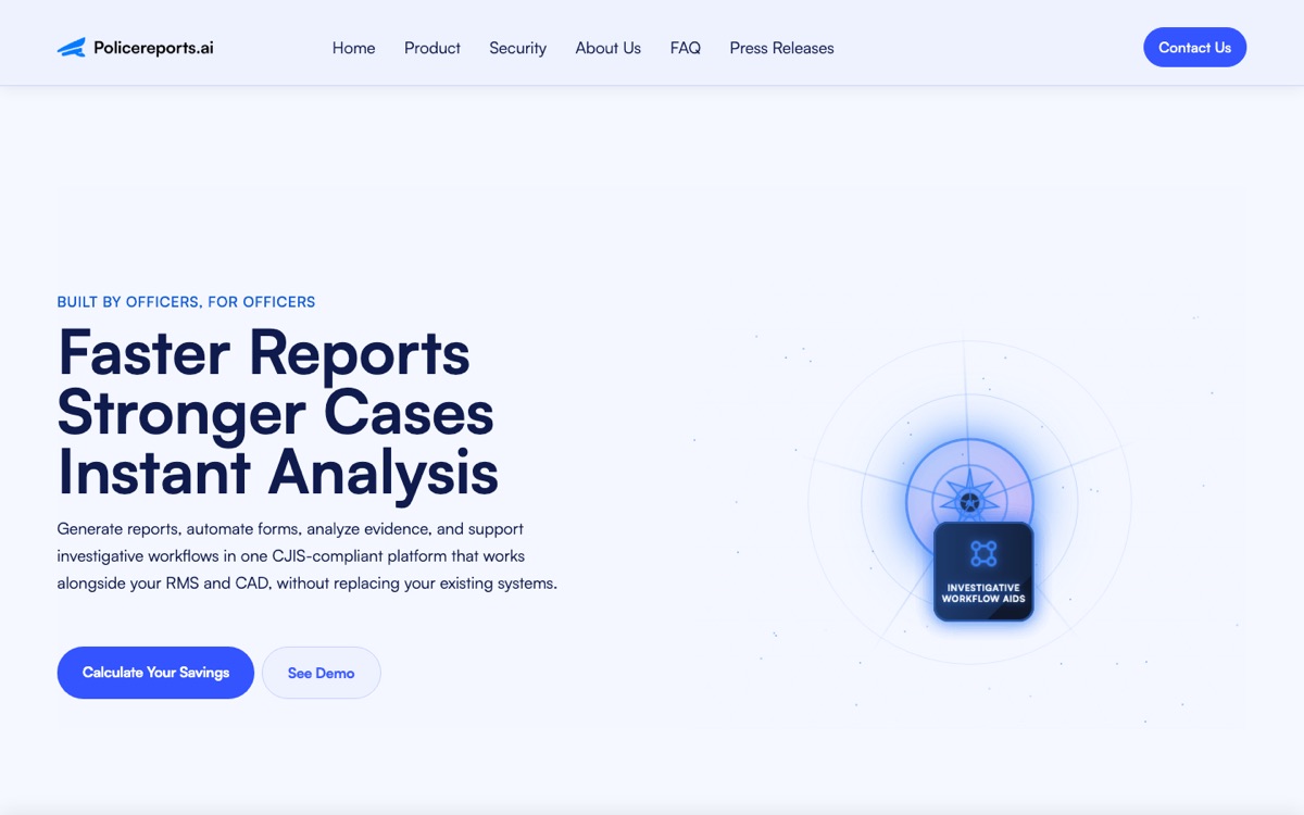 PoliceReports.ai product thumbnail
