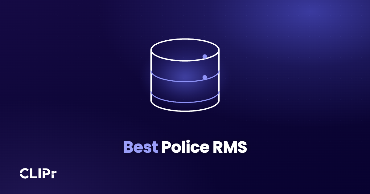 Police records management workflow used to compare RMS options by agency fit