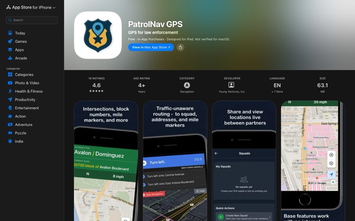 PatrolNav GPS product thumbnail