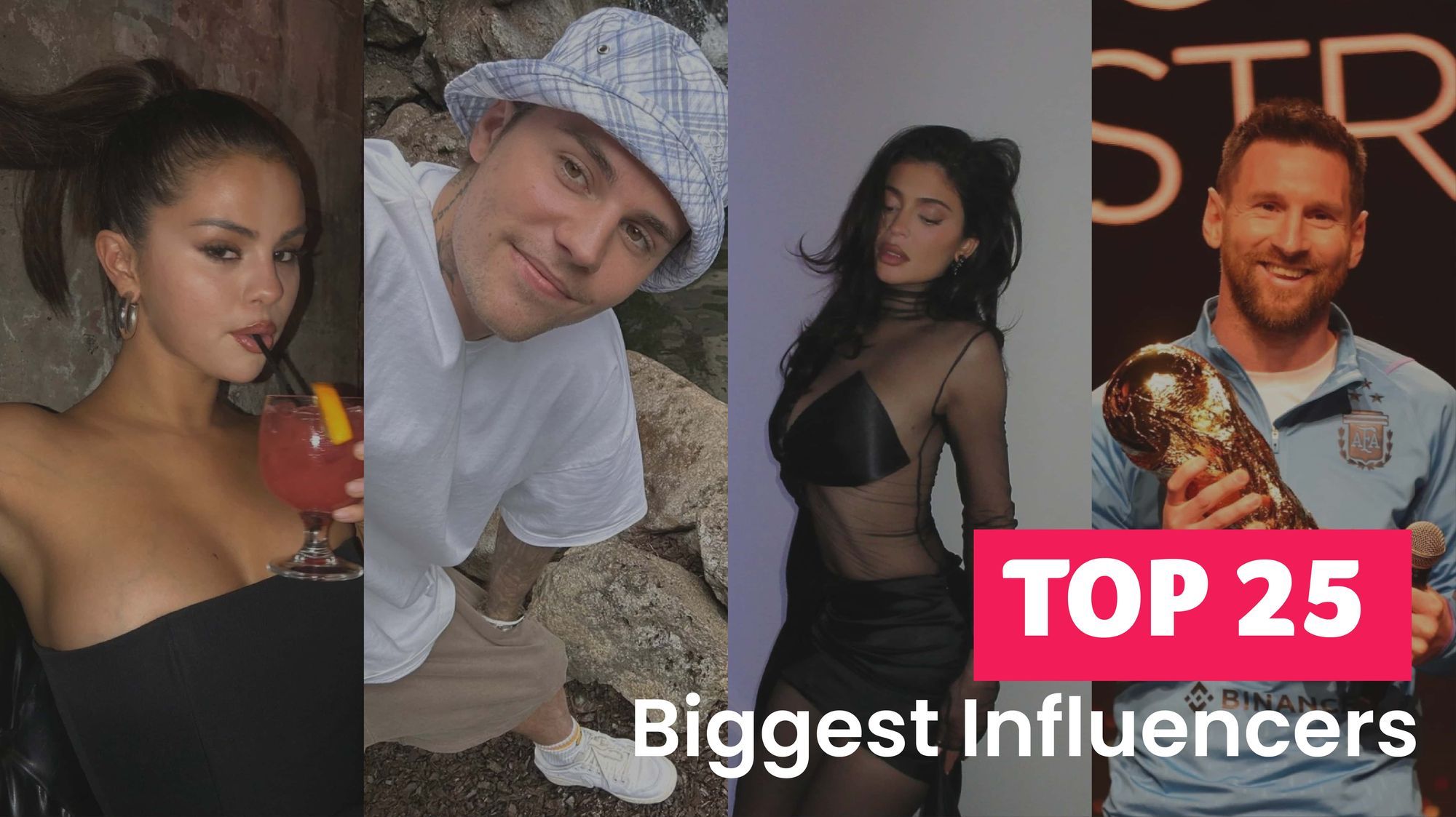 The 25 Biggest Social Media Influencers - Favikon