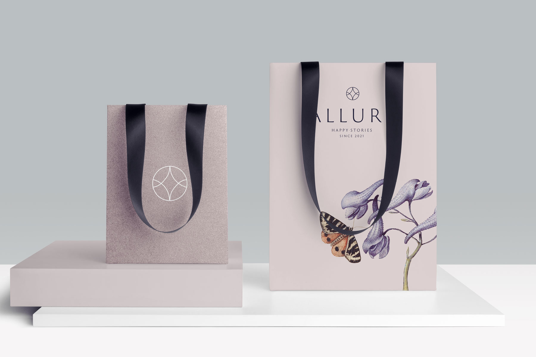 Branding design for Allurē by Creative Boxx Studio x Alicja Surga 