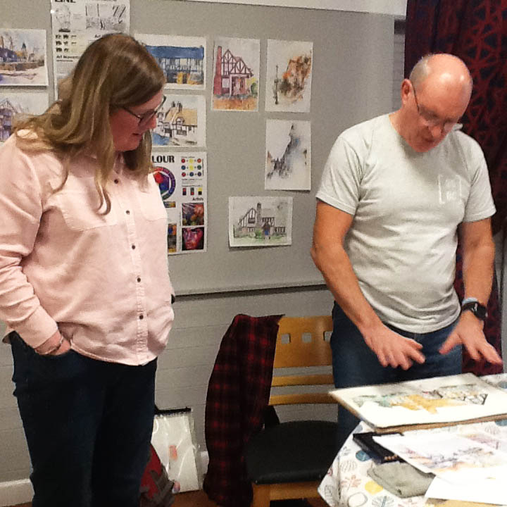seasons art class - curation and celebration of our Public art classes and their exhibitions