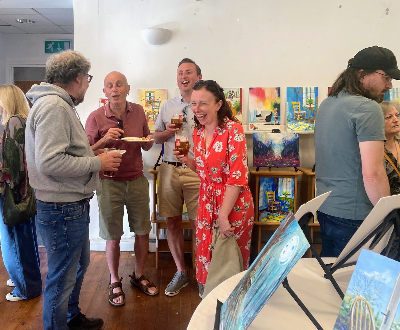 seasons art class - curation and celebration of our public art classes and their exhibitions