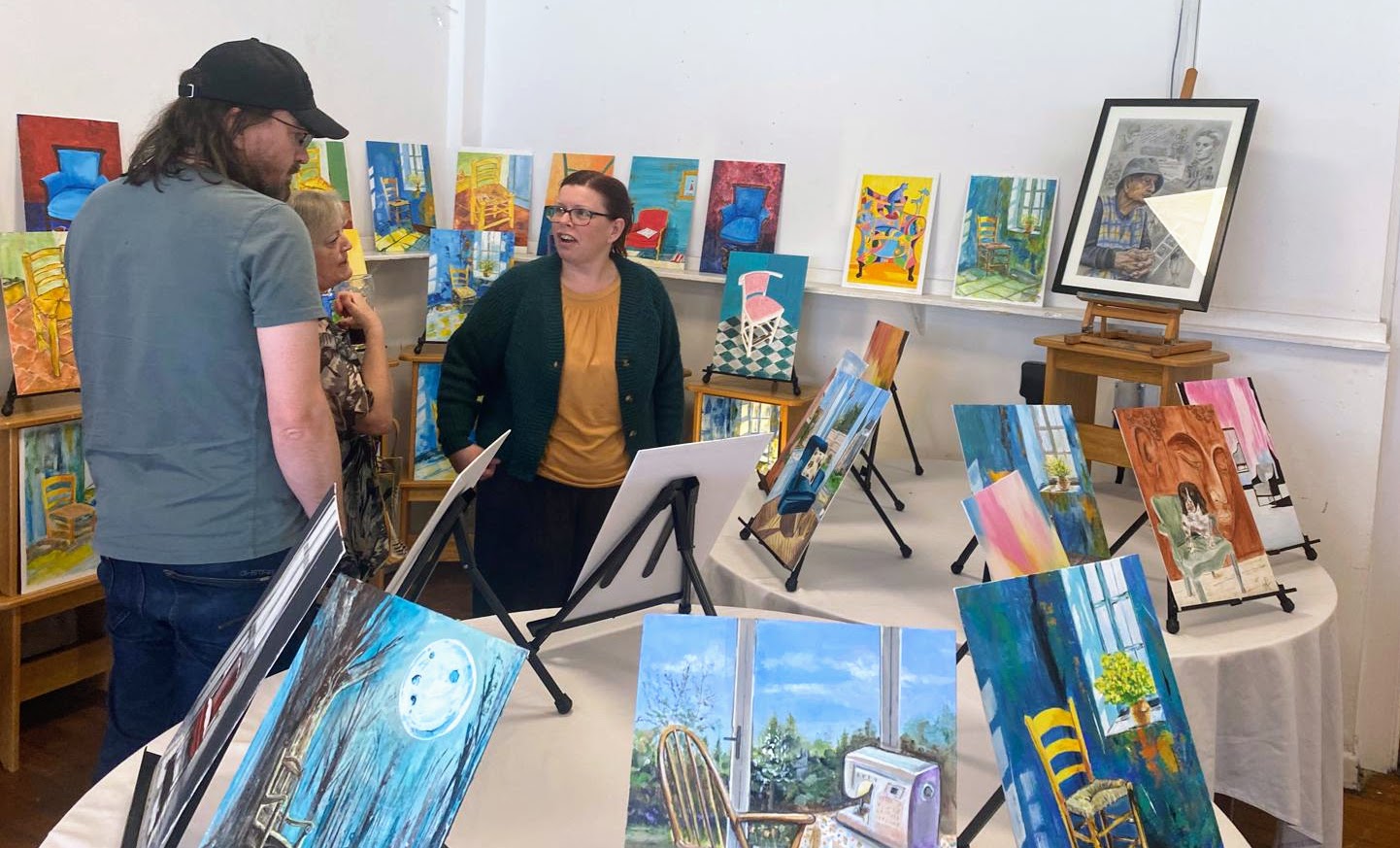 seasons art class - curation and celebration of our public art classes and their exhibitions