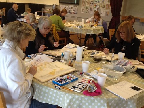 seasons art class - curation and celebration of our public art classes and their exhibitions