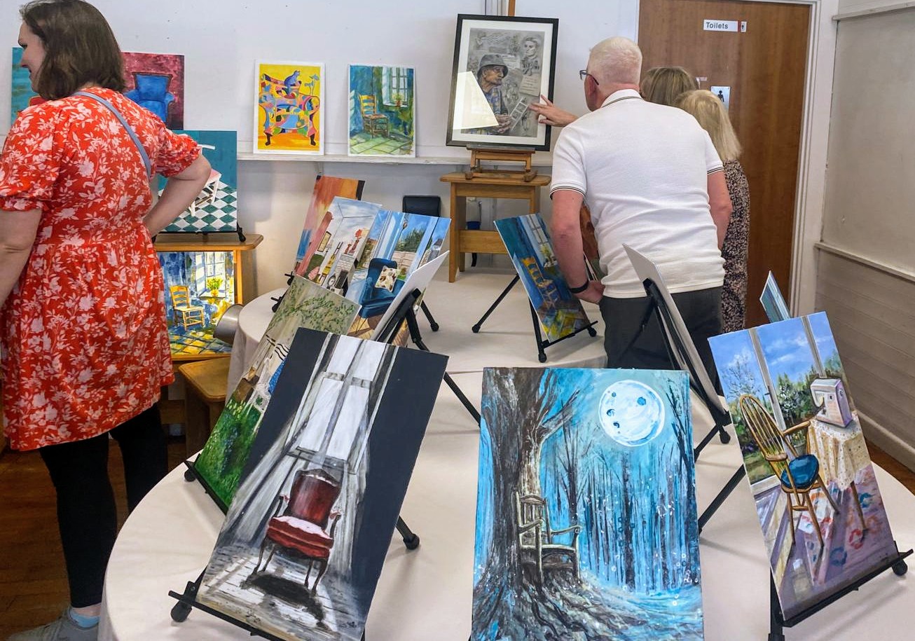 seasons art class - curation and celebration of our public art classes and their exhibitions