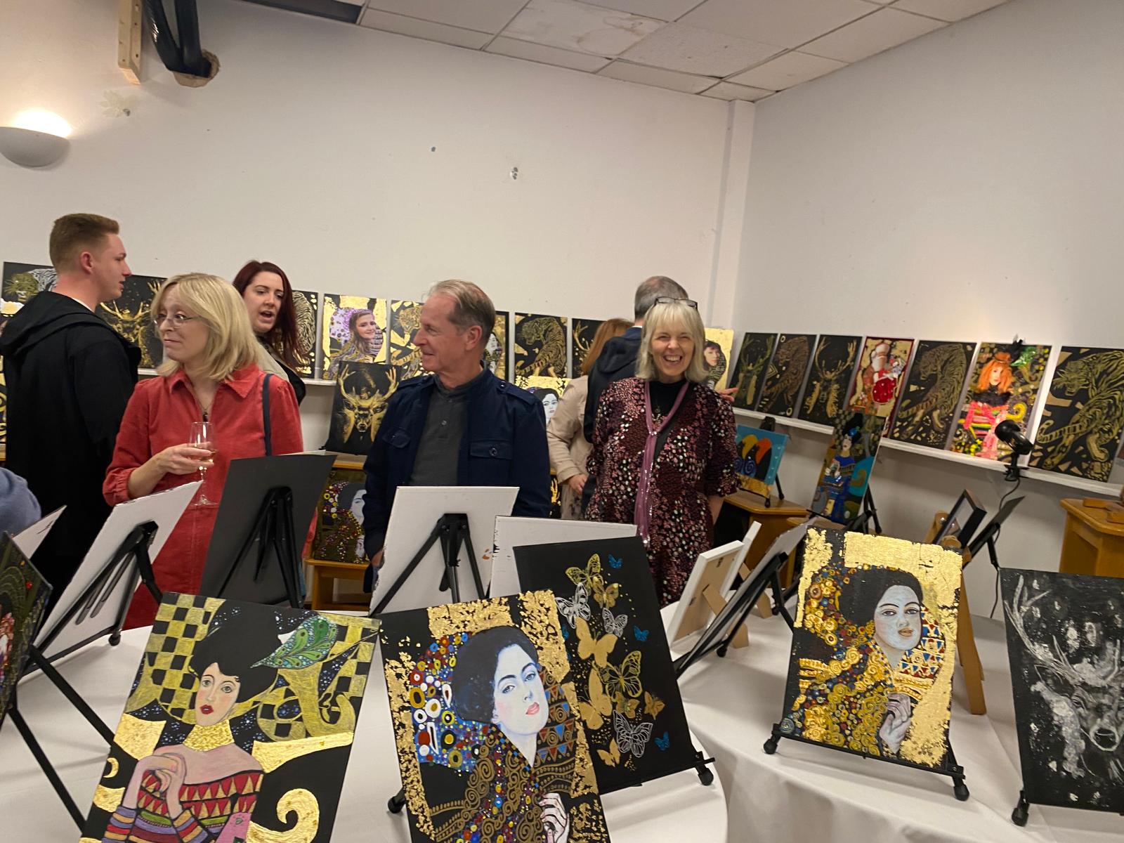 seasons art class - curation and celebration of our public art classes and their exhibitions