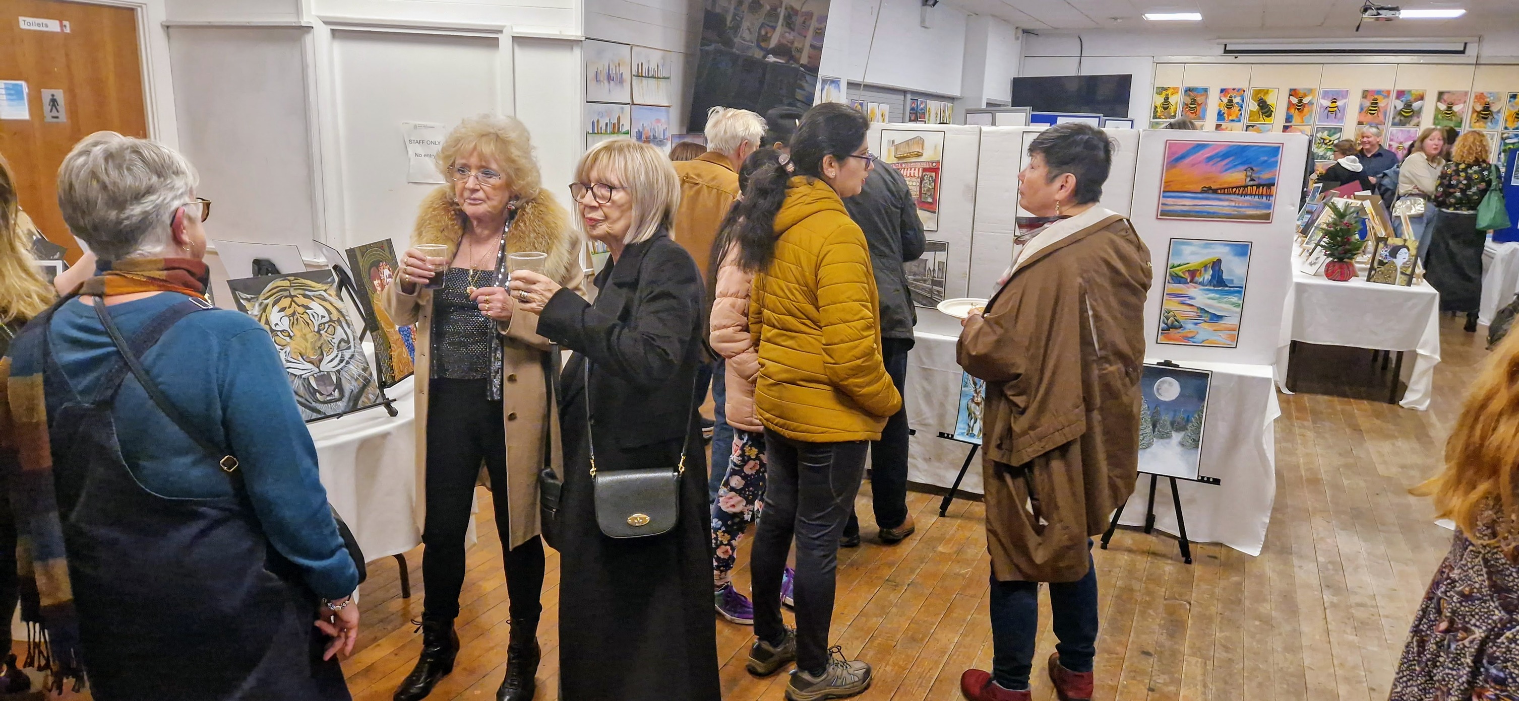 seasons art class - curation and celebration of our public art classes and their exhibitions