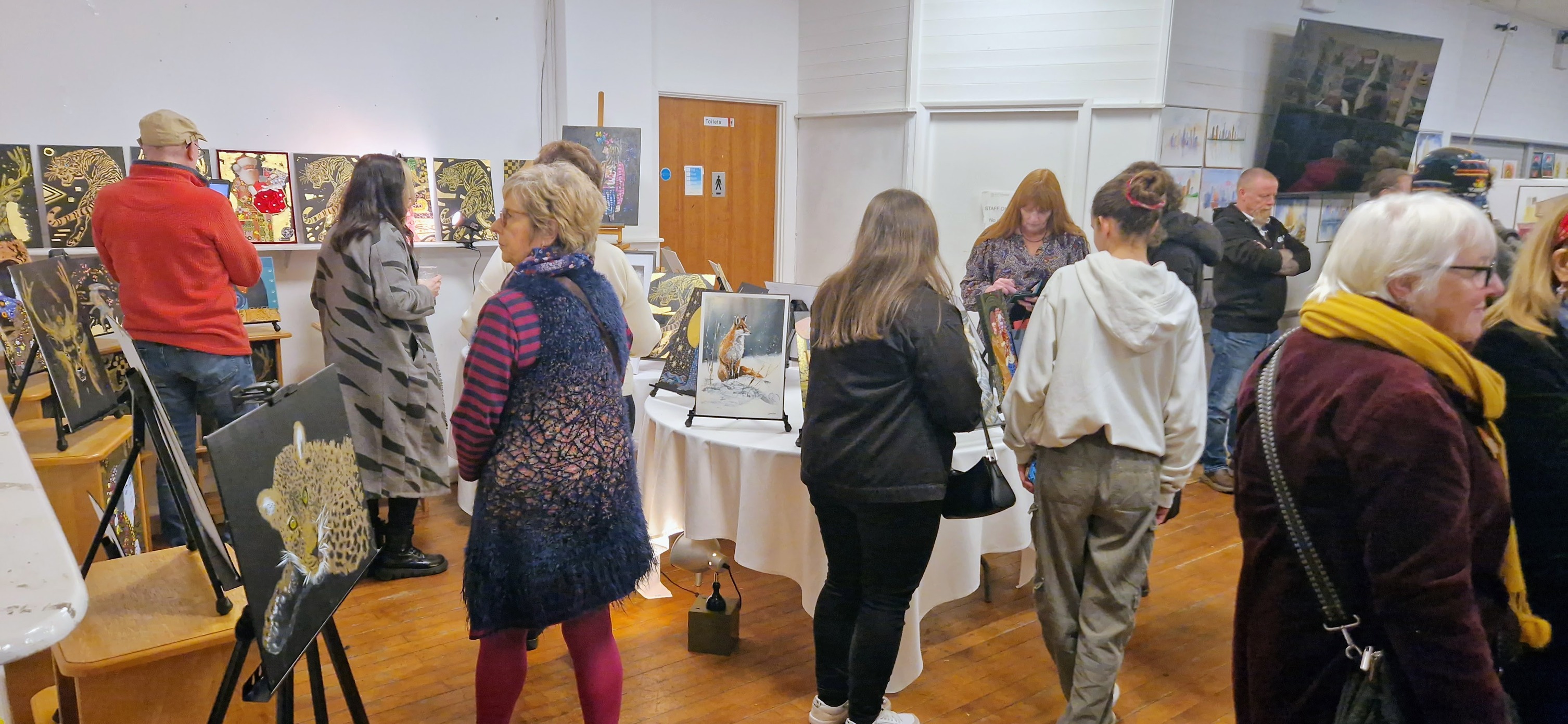 seasons art class - curation and celebration of our public art classes and their exhibitions