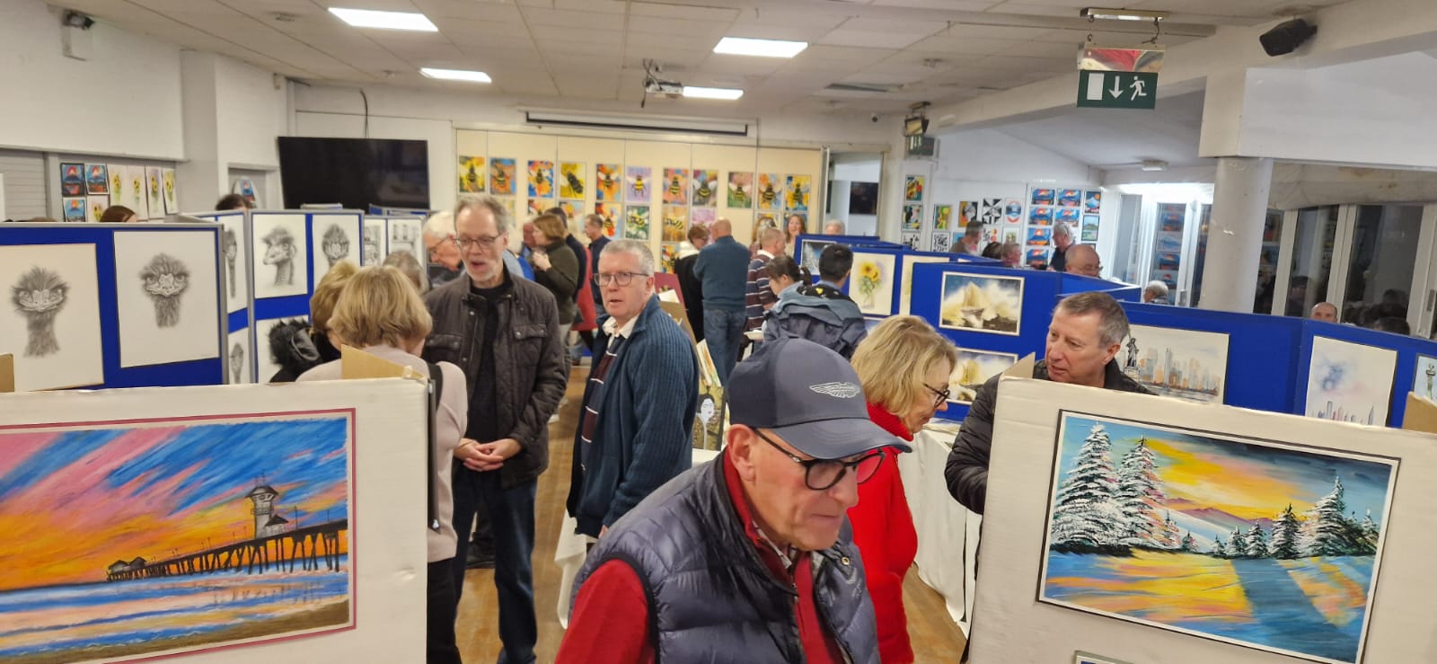 seasons art class - curation and celebration of our public art classes and their exhibitions