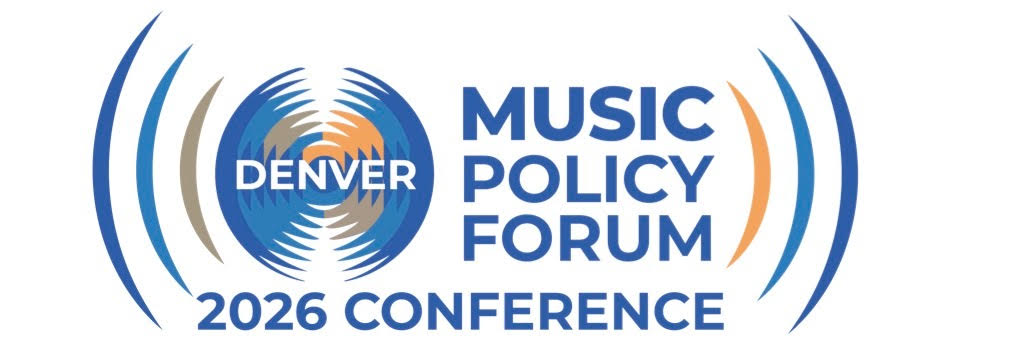 Music Policy Forum Denver 2026 Conference logo