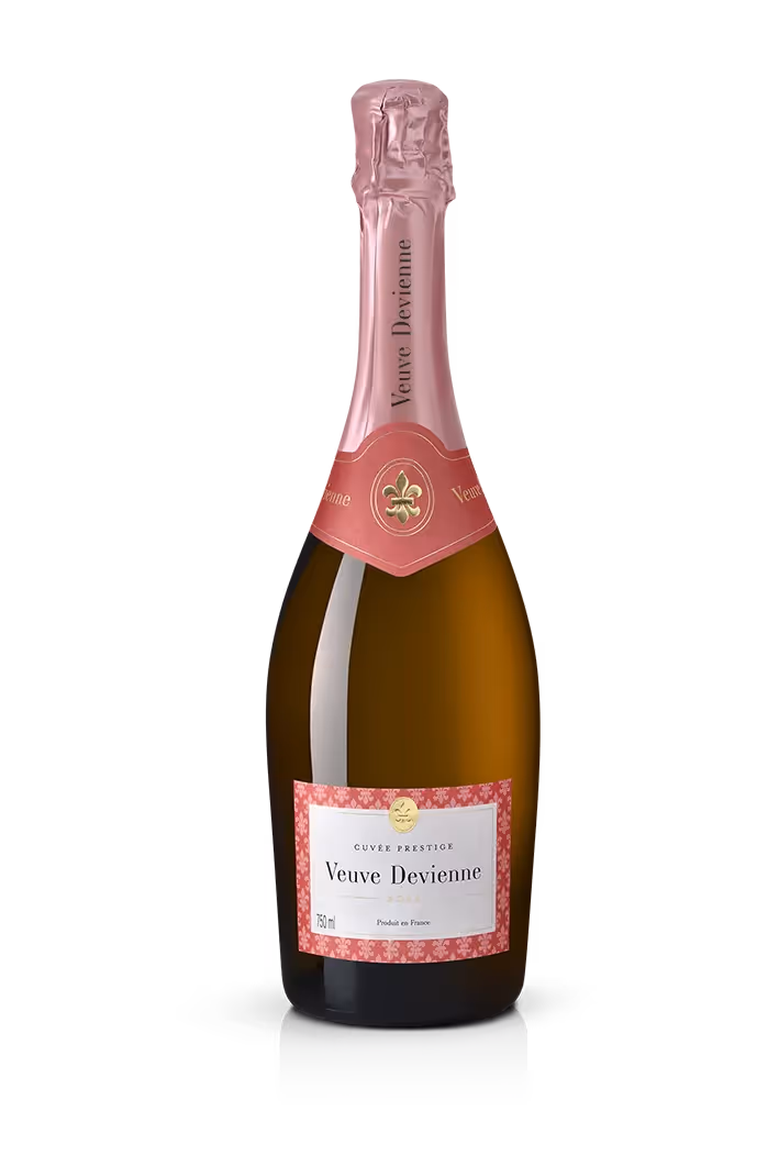 Veuve Devienne Rosé Sec Cuvée Prestige Bottleshots preview