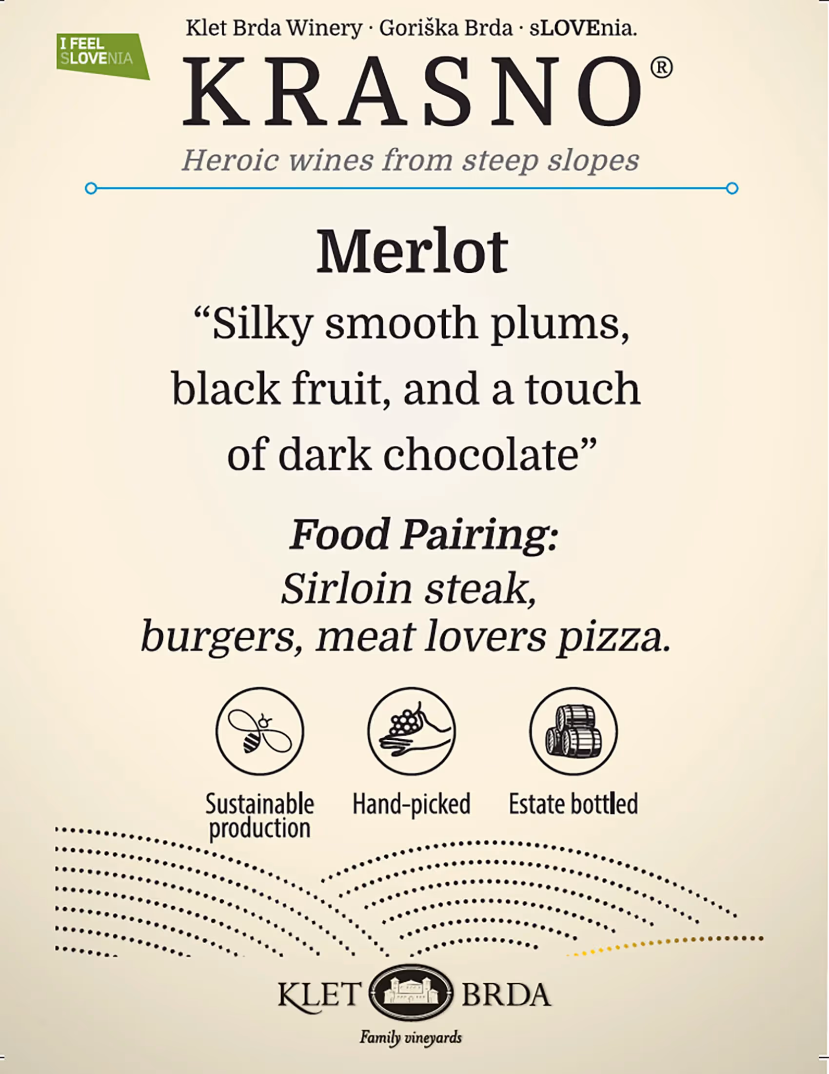 Krasno Merlot Tech Sheets preview