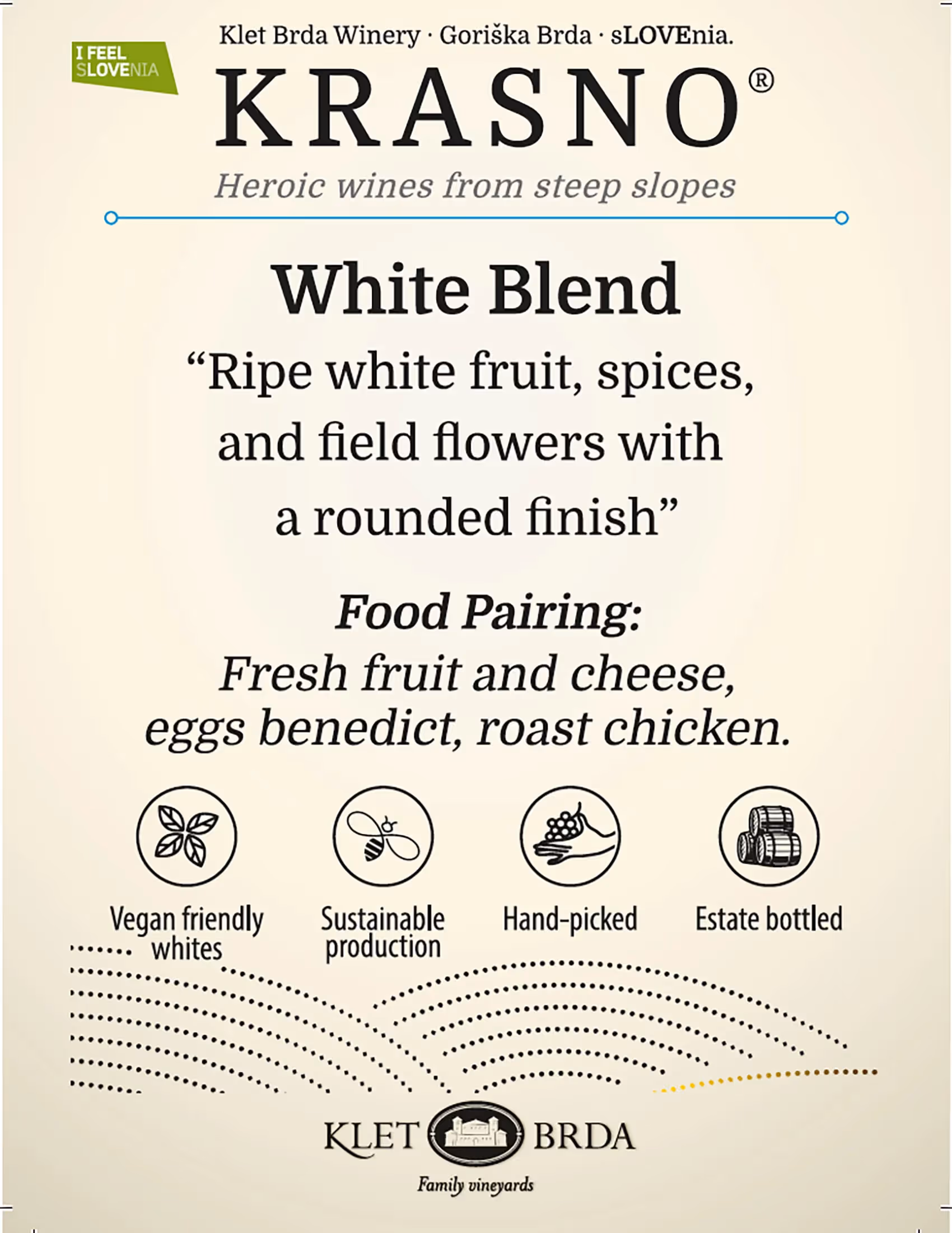 Krasno White Blend Sell Sheets preview