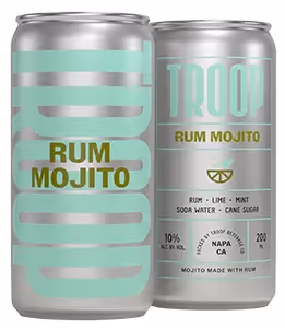Troop Cocktails Rum Mojito Bottleshots preview