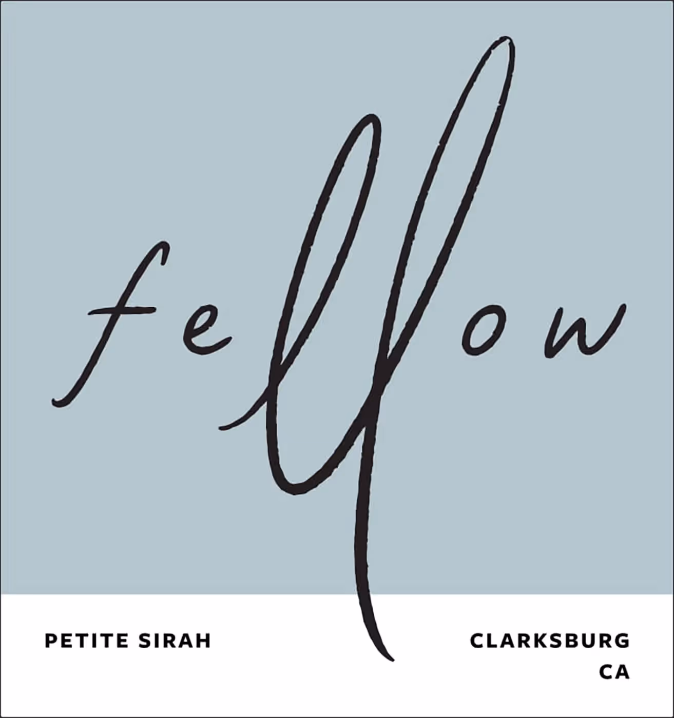Fellow Wines Petite Sirah Labels preview