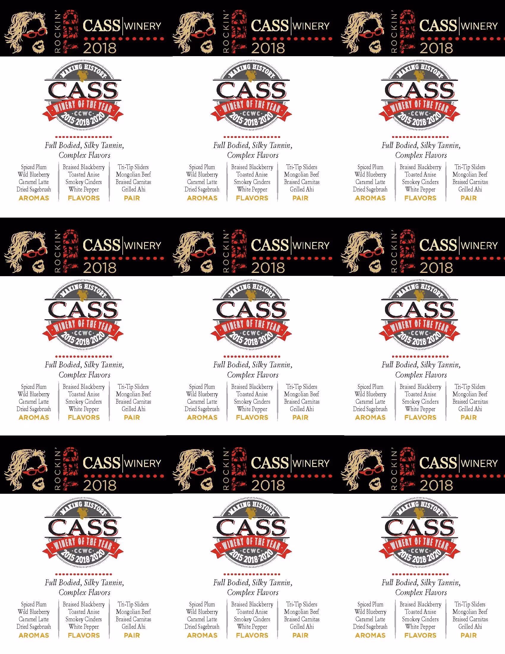Cass Rockin Ted Red Shelf Talkers preview
