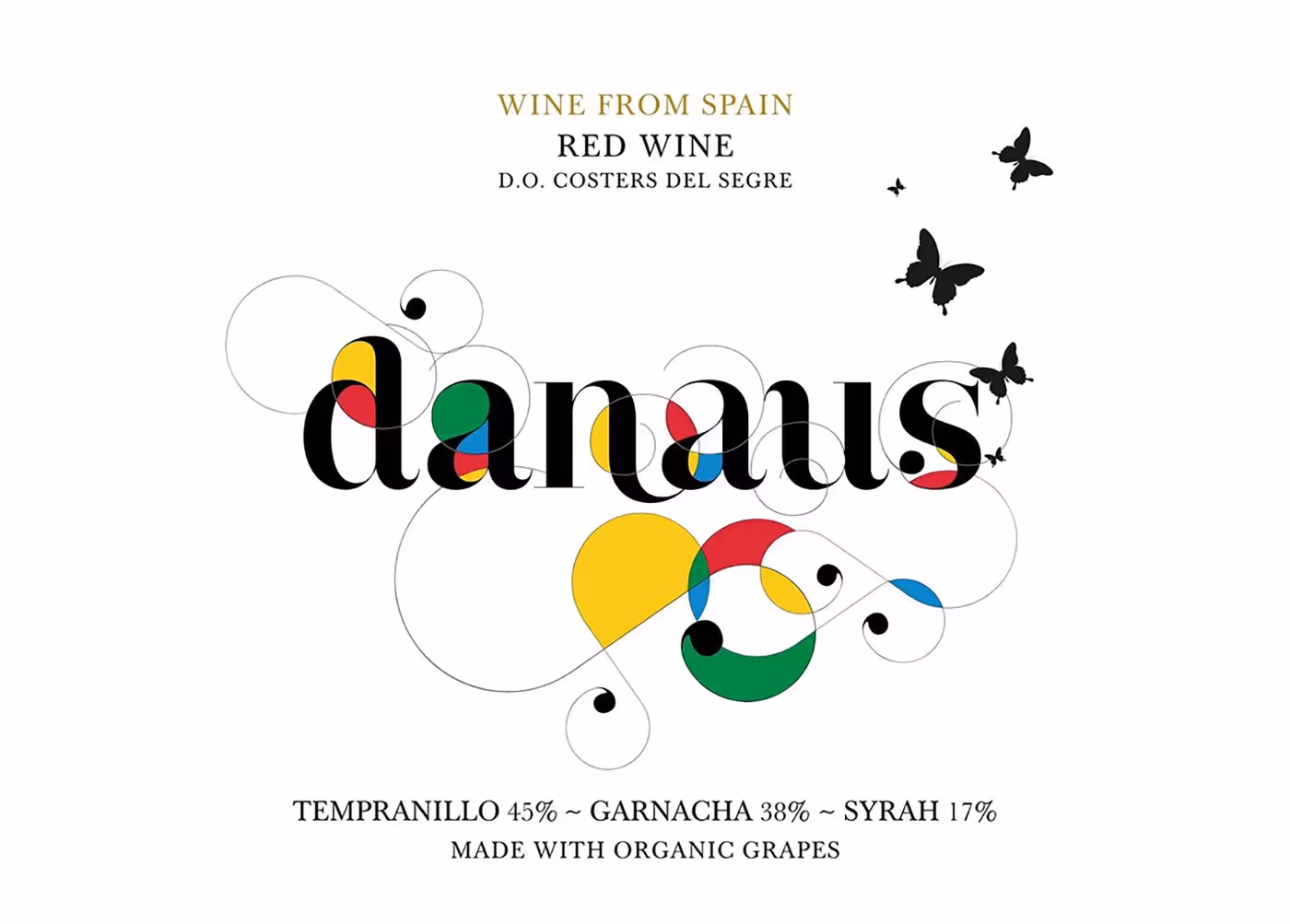 Danaus Red Blend Labels preview