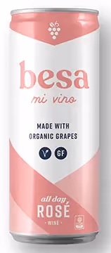 Besa Mi Vino Rosé Bottleshots preview