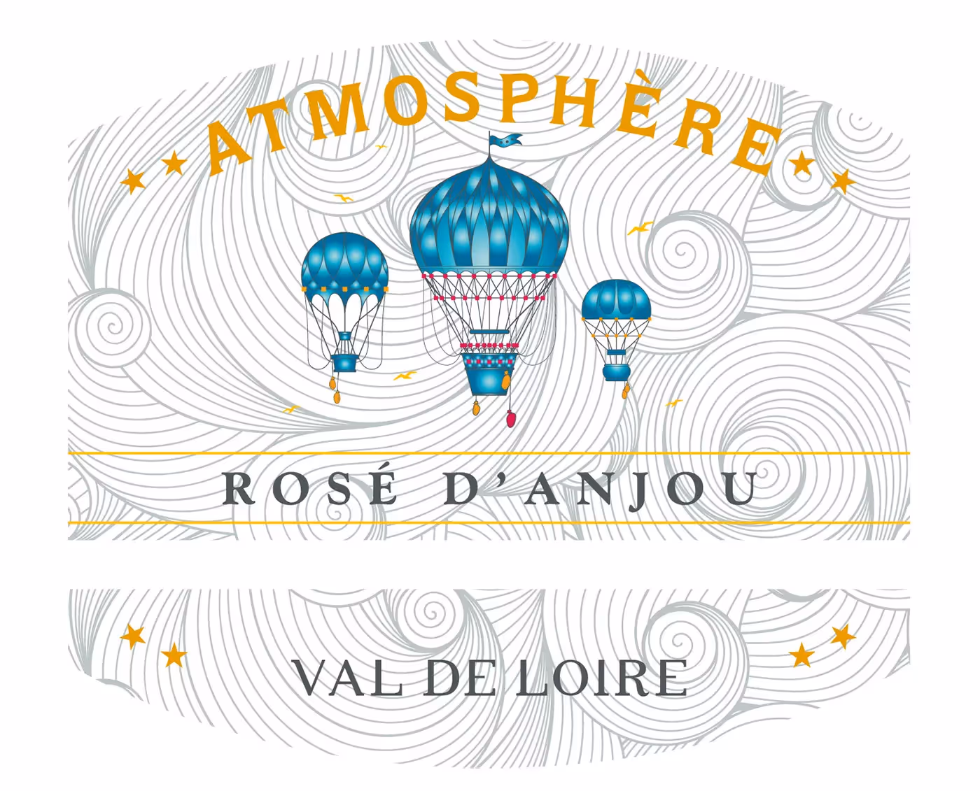 Atmosphere Rose Anjou Labels preview