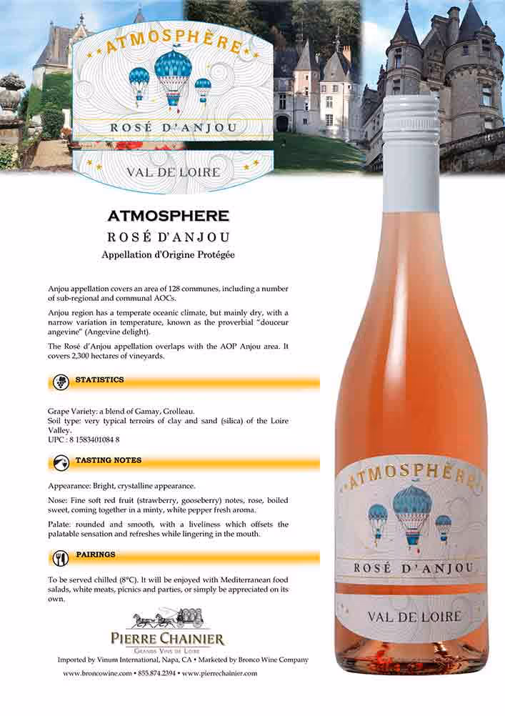 Atmosphere Rose Anjou Tech Sheets preview