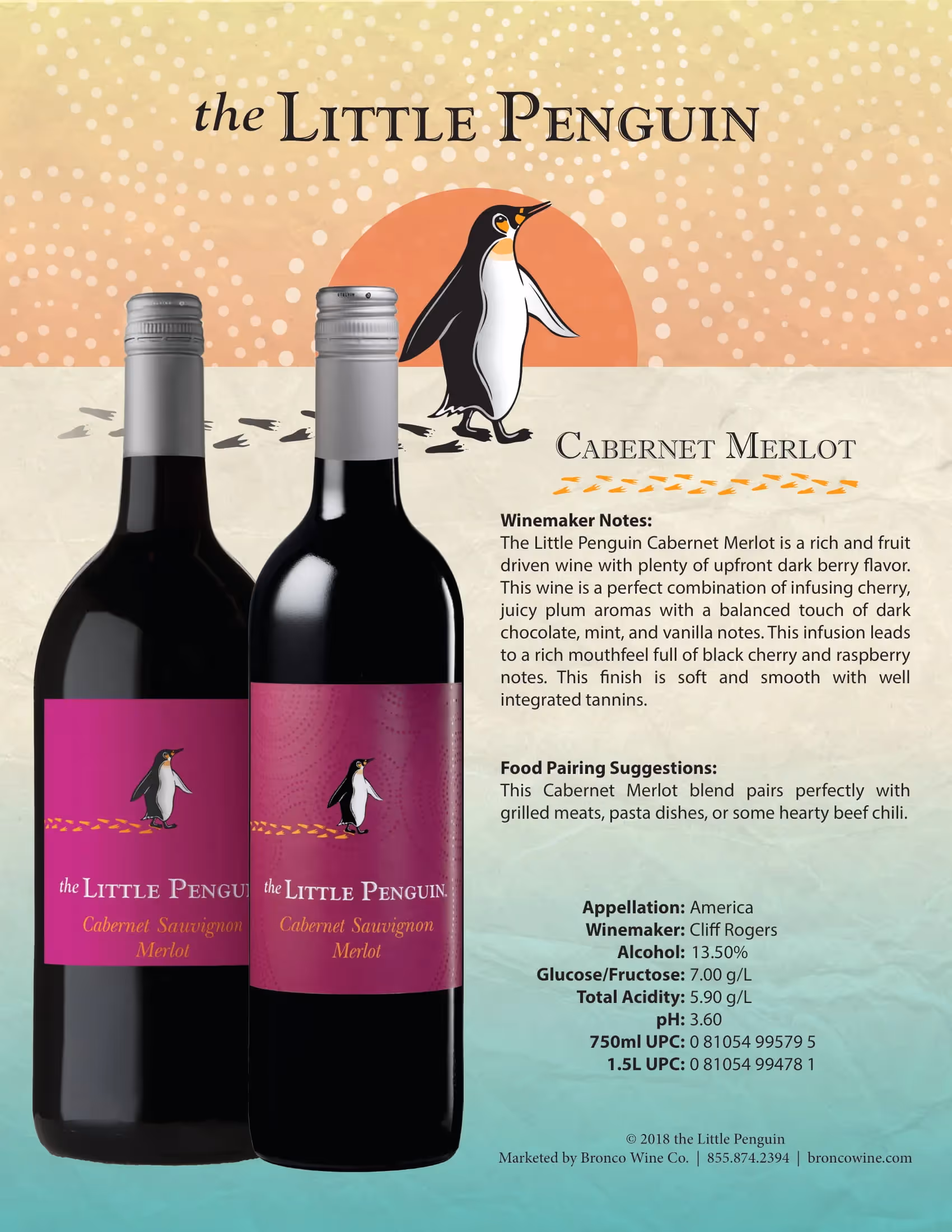 The Little Penguin Cabernet Merlot Tech Sheets preview